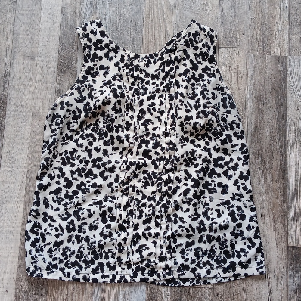 Verona Leopard Blouse Sleeveless L